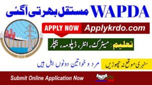 WAPDA Jobs 2026 - New Advertisement | CTS Application Open