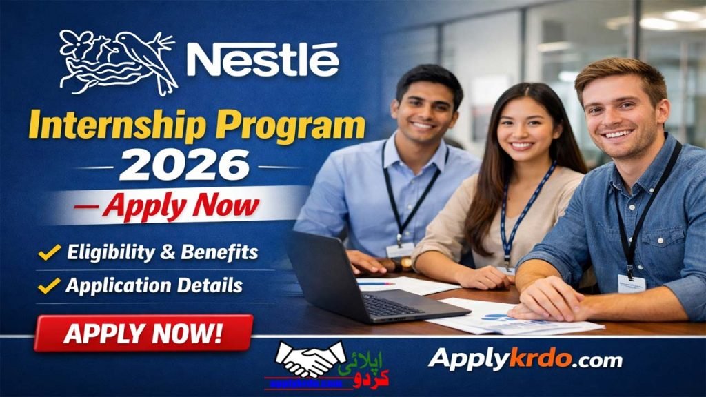Nestle Internship Program 2026 – Apply Now