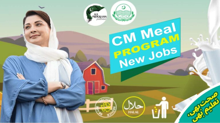 Chief Minister Punjab School Meal Program Jobs 2025 – Apply Online