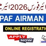 Join PAF Airman Jobs 2026: Matric Pass Apply Online & Syllabus