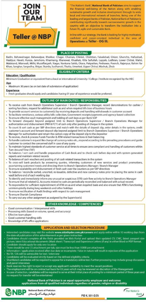 Teller Jobs