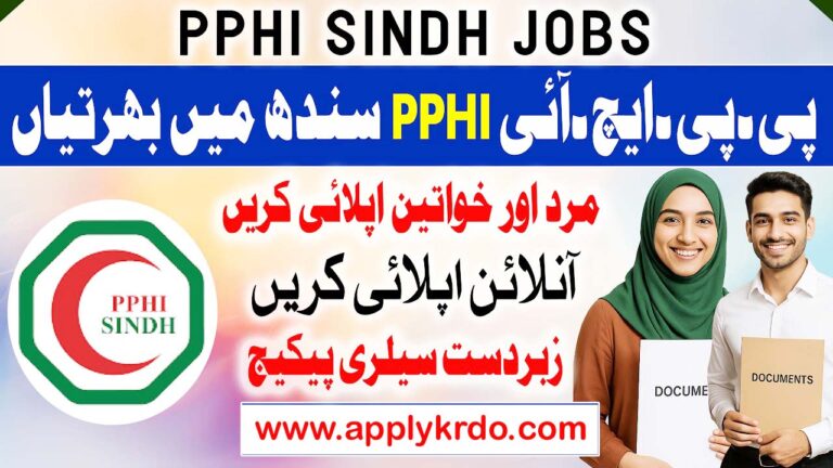 PPHI Sindh Jobs 2025 (128 Posts) Apply Online