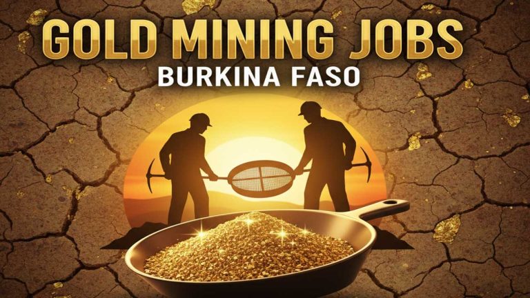 Gold Mining Jobs in Burkina Faso – $1000 Salary | Aiou Results