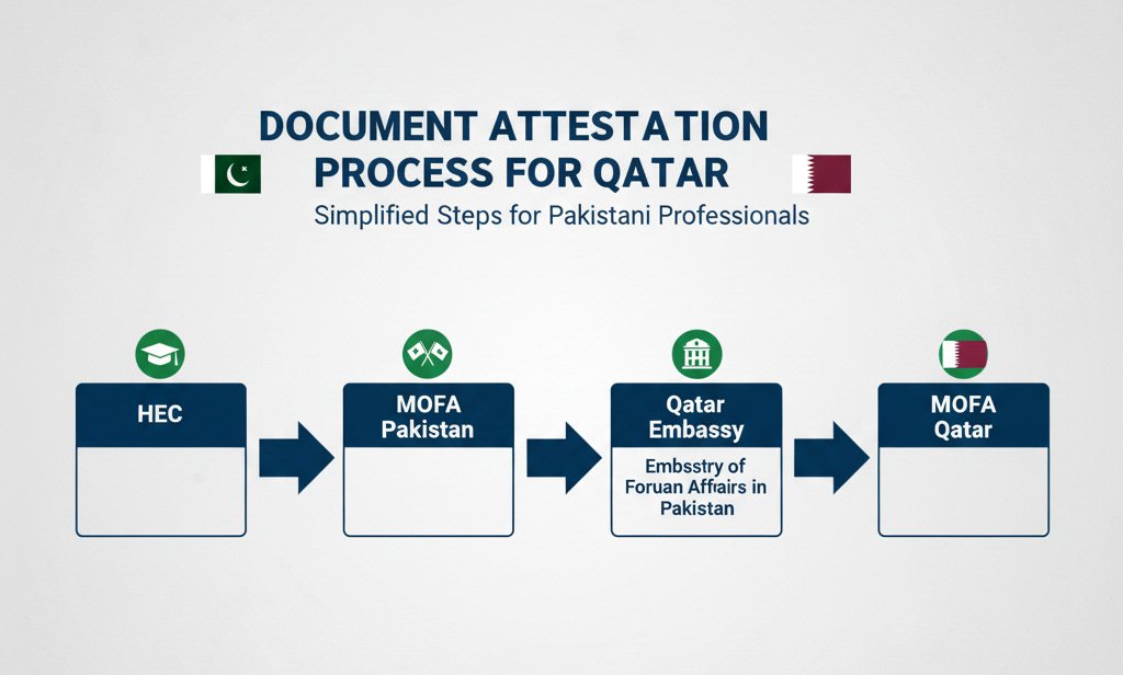Document attestation process for qatar