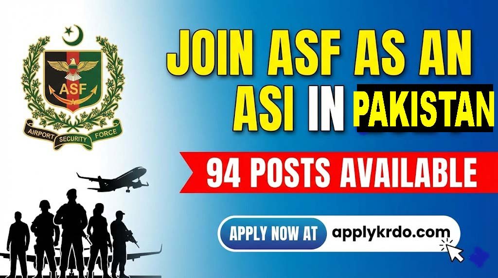 ASI Jobs in ASF 2025: 94 Posts | Latest Advertisment