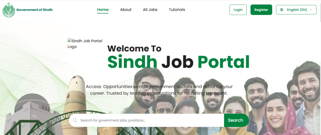 Sindh Job Portal Website