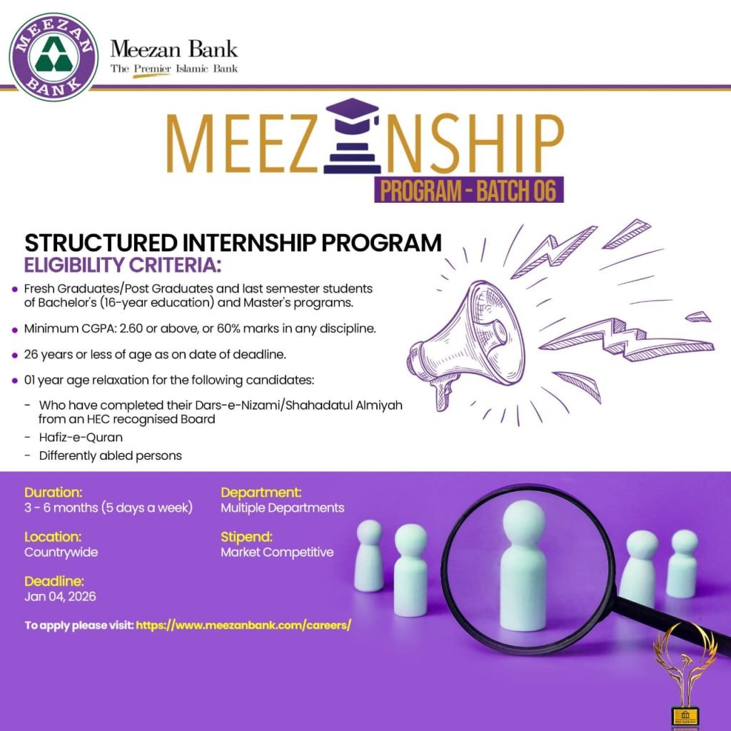 Official Advertisement Meezanship Program Batch 06 2026