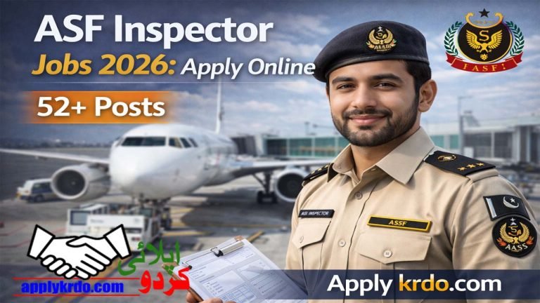 ASF Inspector Jobs 2026: Apply Online 52+ Post