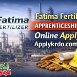 Fatima Fertilizer Apprenticeship 2026: Online Apply