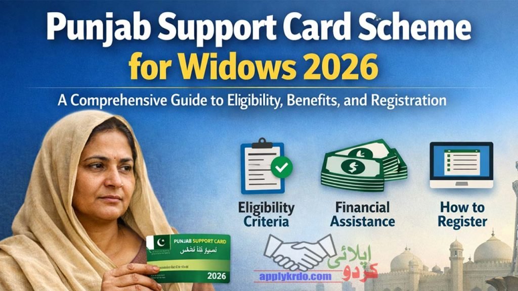 CM Punjab Support Card 2026: Get Rs. 100,000 + 25,000 Per Child! Apply Now