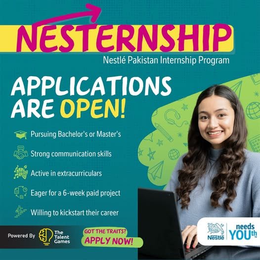 Nestle Internship Program 2026 – Apply Now