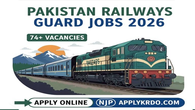 Pakistan Railways Guard Jobs 2026: Apply Online for 74+ Vacancies via NJP