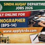 Sindh Auqaf Department Jobs 2026: Apply Online for Stenographer (BPS-14)