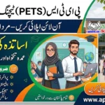 PETS Teaching Jobs 2026: Apply Online – Male & Female 