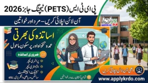 PETS Teaching Jobs 2026: Apply Online – Male & Female 
