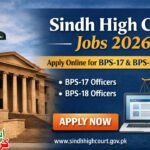Sindh High Court Jobs 2026: Apply Online for BPS-17 & BPS-18 Positions