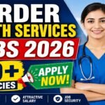 Border Health Services Jobs 2026: 150+ Vacancies Apply Now