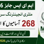 MES Jobs 2026 – 268 Vacancies in Military Engineering Services
