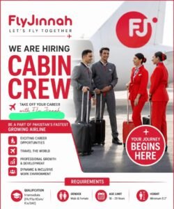 Fly Jinnah Cabin Crew Jobs 2026 Apply Online as Flight Attendant